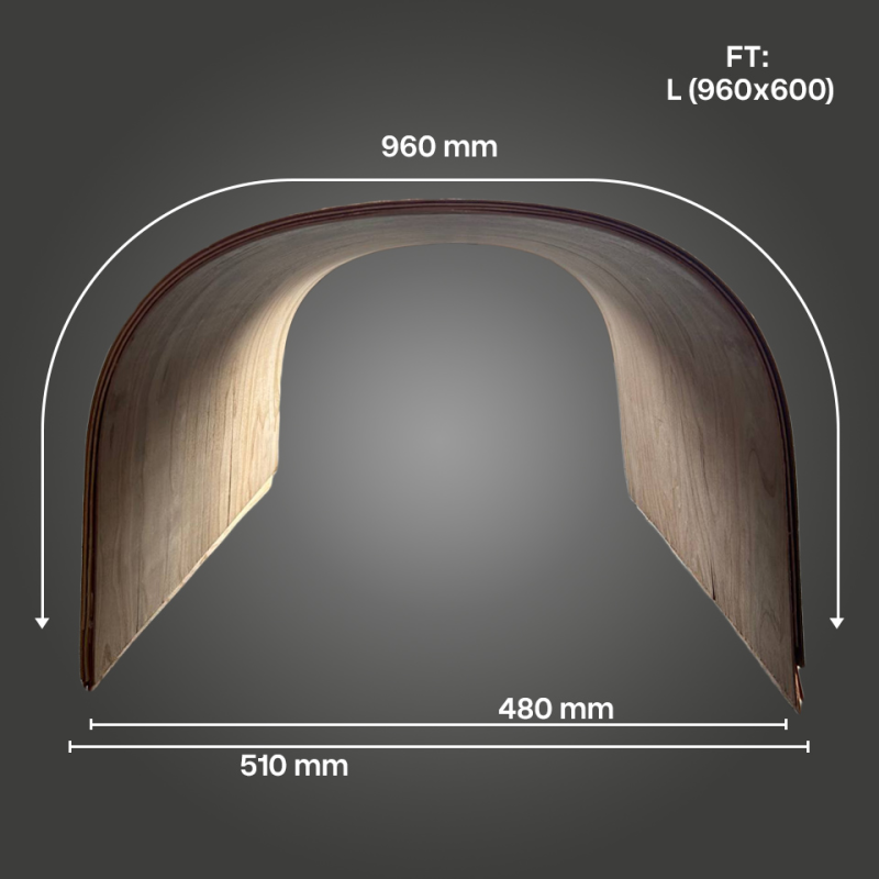 FT-L - Гнутоклеєна деталь