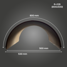 R-235 - Гнутоклеєна деталь