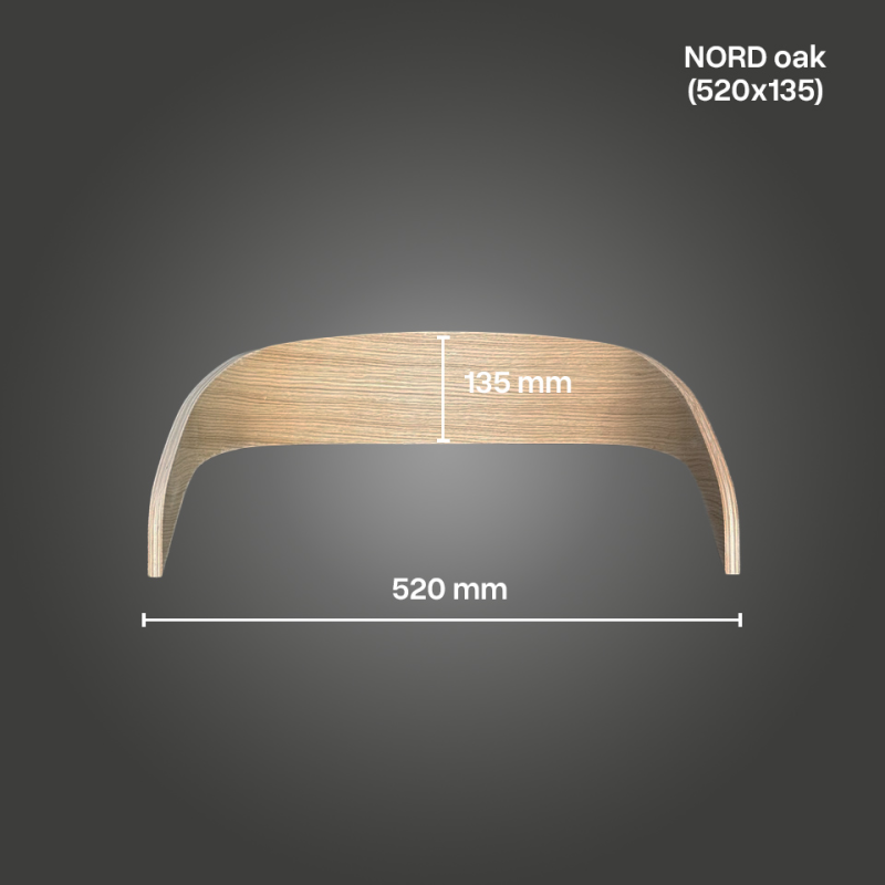 NORD (дуб) - Гнутоклеєна деталь