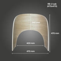 RB-2 (дуб) - Гнутоклеєна деталь